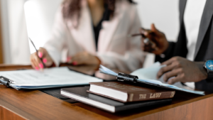 Two people preparing for a tax property appeal