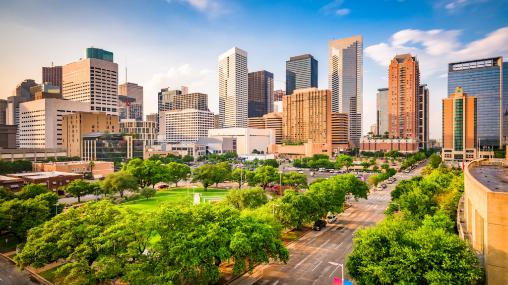 Houston, Texas, USA Skyline
