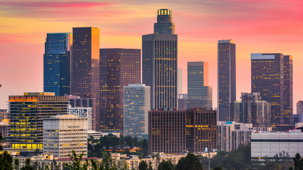 Los Angeles, California Skyline