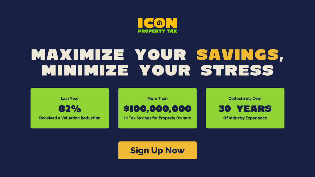 Icon Property Tax Sign up now