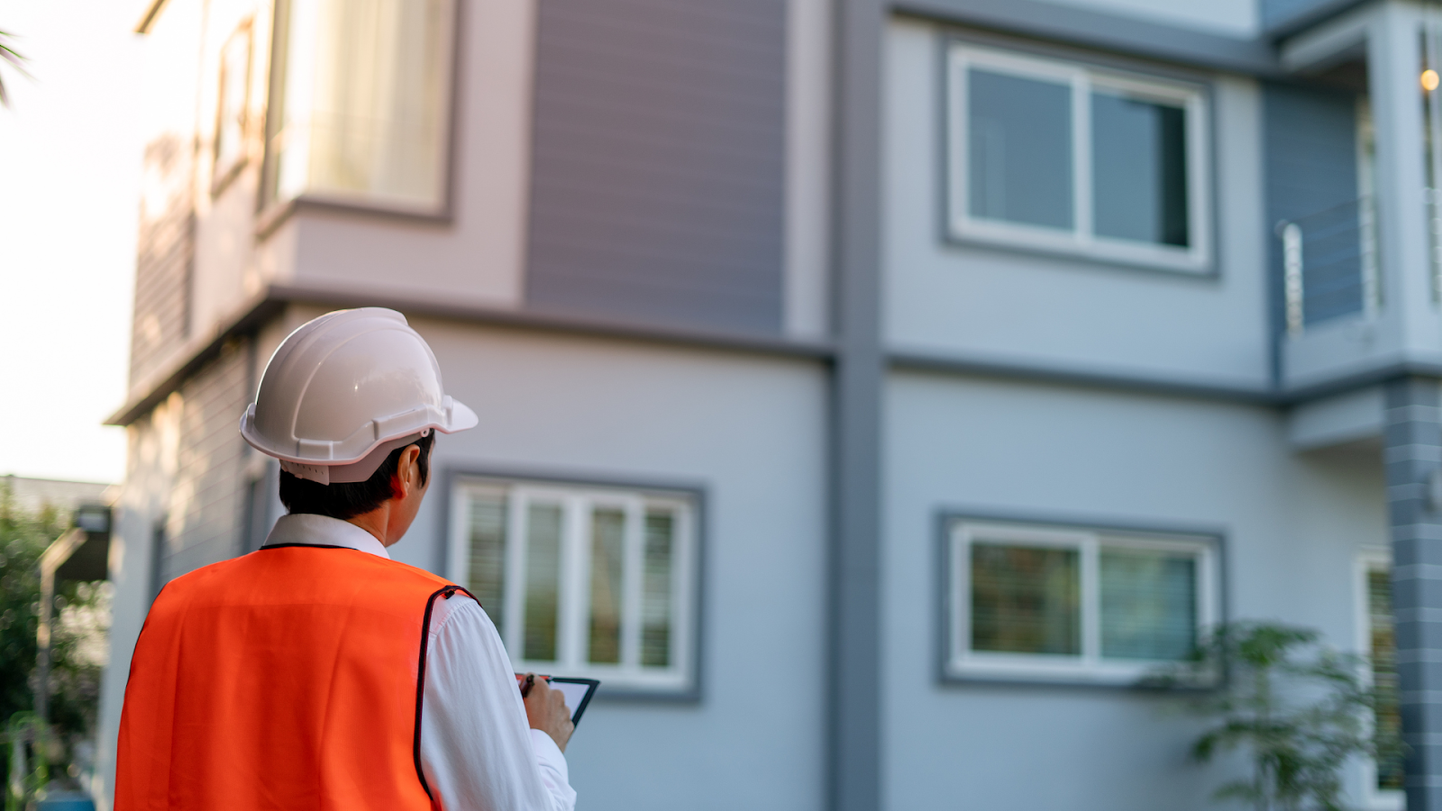 Person doing his Quarterly Home Maintenance Check