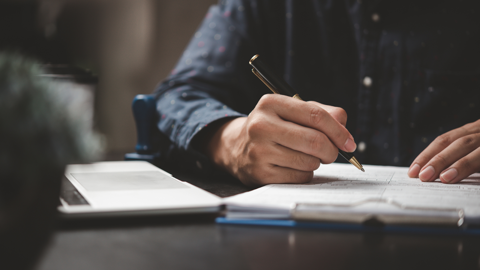 Homeowner writing a draft for property tax appeal letter
